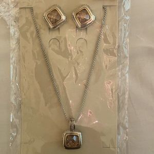 FASHION JEWELRY SET: NECKLACE & EARRINGS